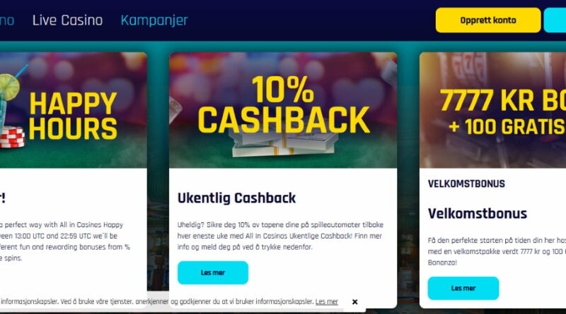 Allin Casino Bonus
