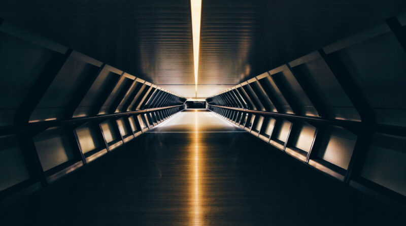 futuristisk tunnel