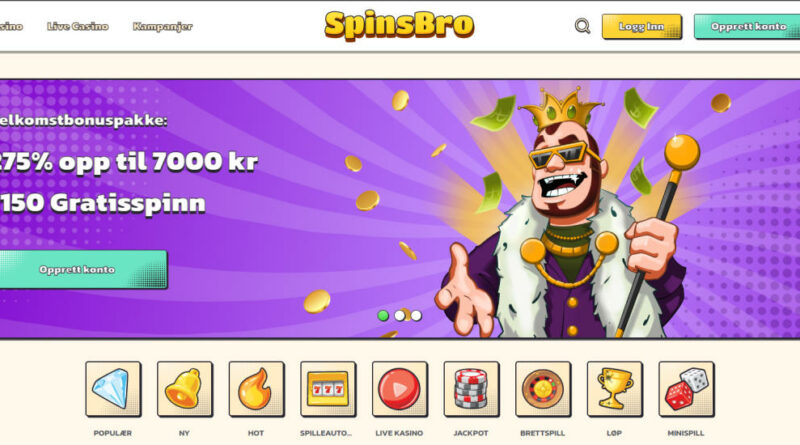 Lobby av Spinsbro Casino