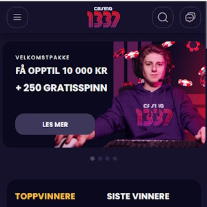 Bonus av Casino1337