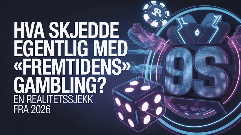 Et moderne digitalt magasinforside- eller artikkelhodedesign med elegant typografi og futuristiske visuelle elementer.